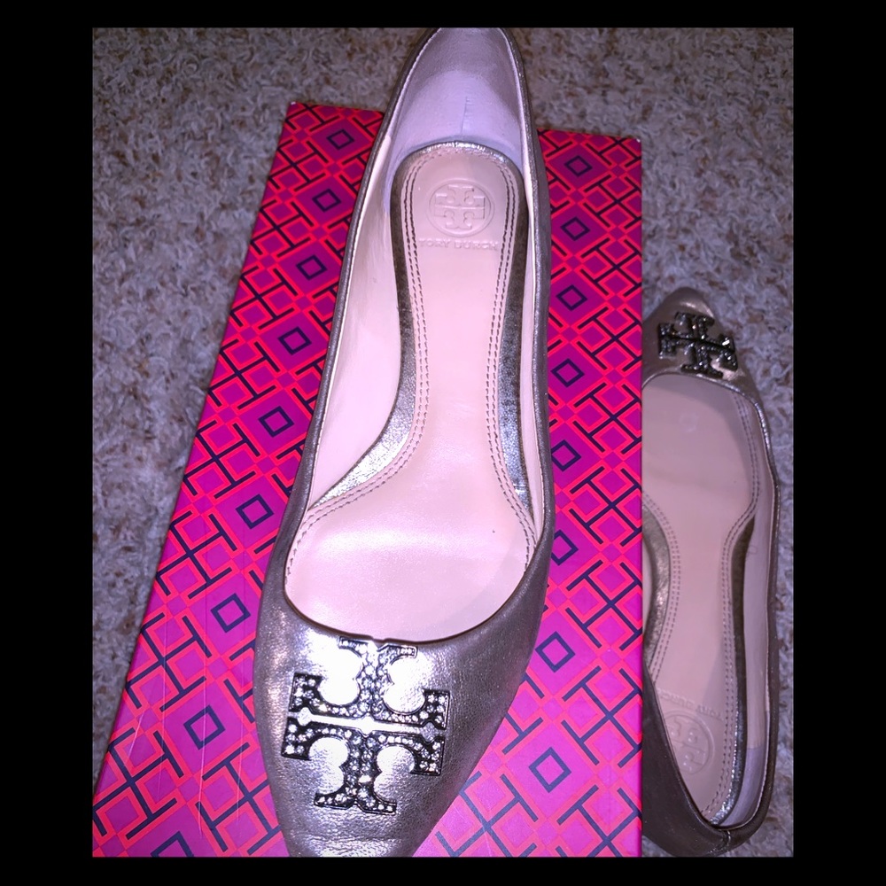 TORY BURCH- KELLEN FLAT-ODSSEY